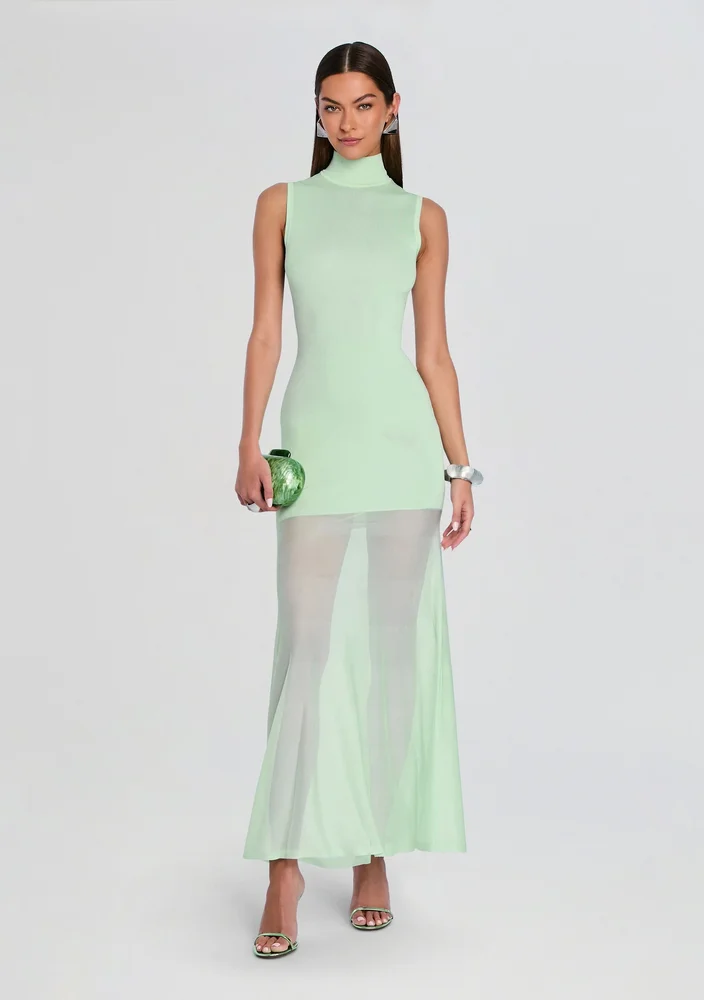 Amine Knit Maxi Dress