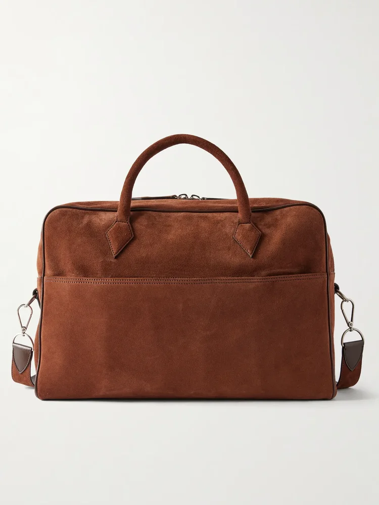 Closer Two Day Suede Weekend Bag