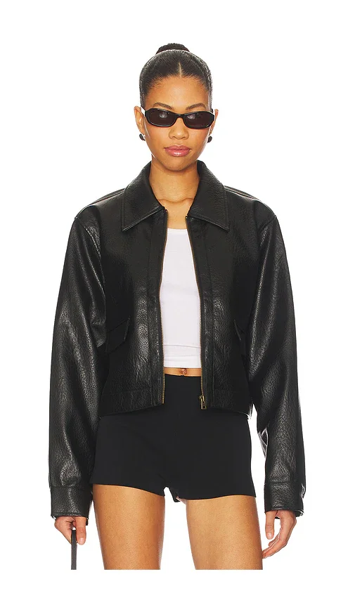 Fianna Faux Leather Jacket