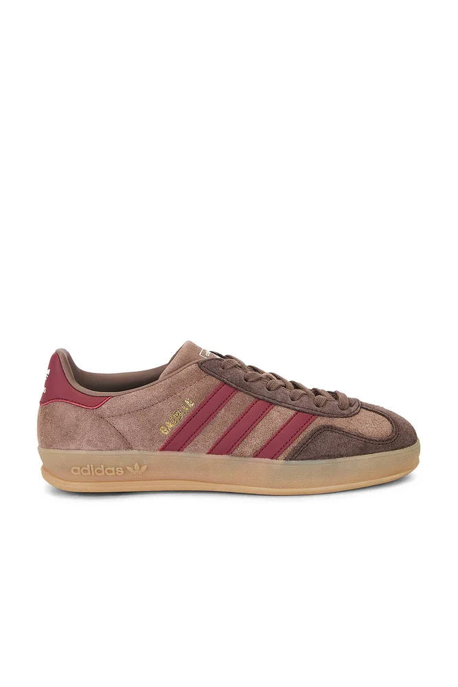 Gazelle Indoor Sneaker in Earth Strata/Dark Brown