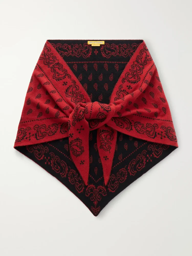 The Wild Rag Cashmere-Jacquard Scarf