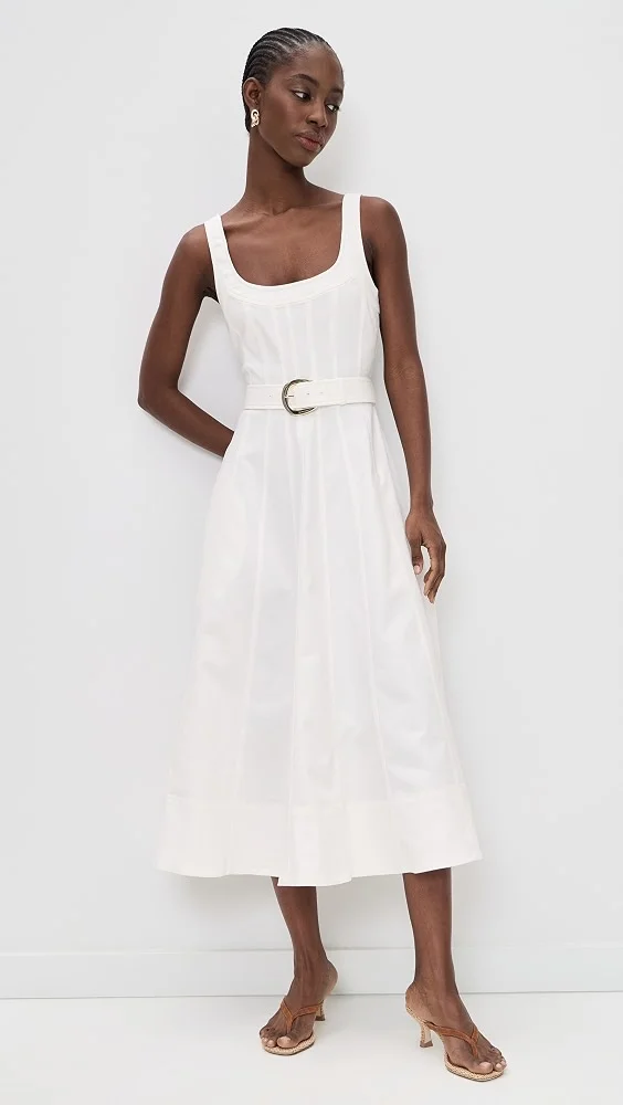 White Denim Cambree Dress