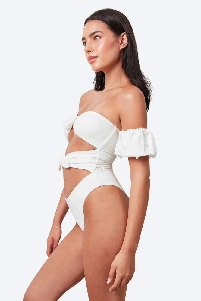 THE AUDREY SLEEVES - IVORY