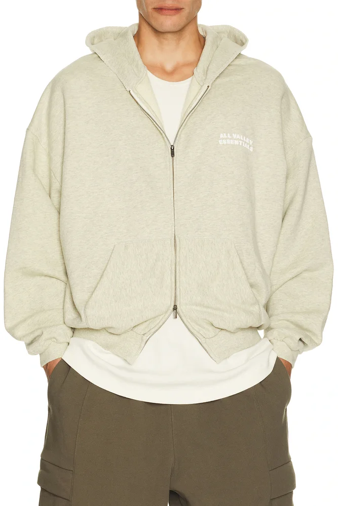 90's Zip-Up Hoodie