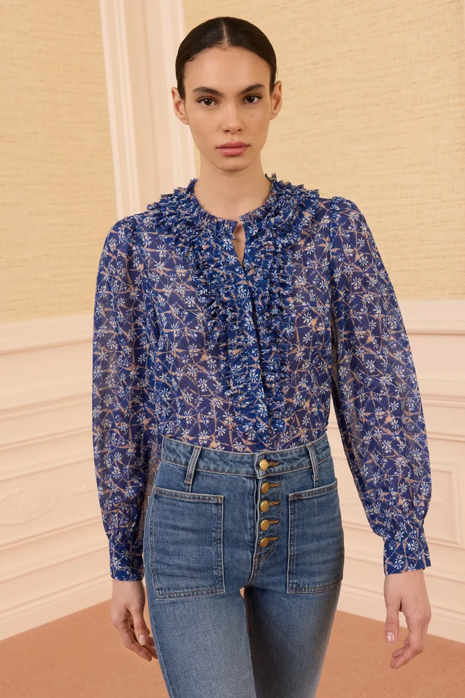 Clio Blouse - Dusk