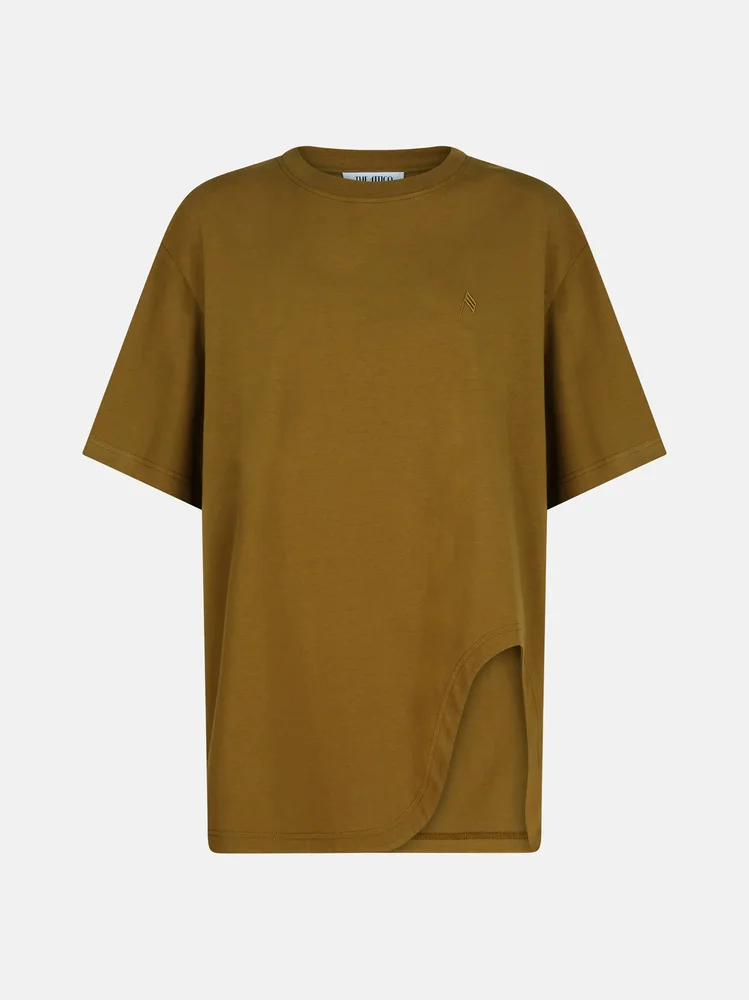 Military green t-shirt