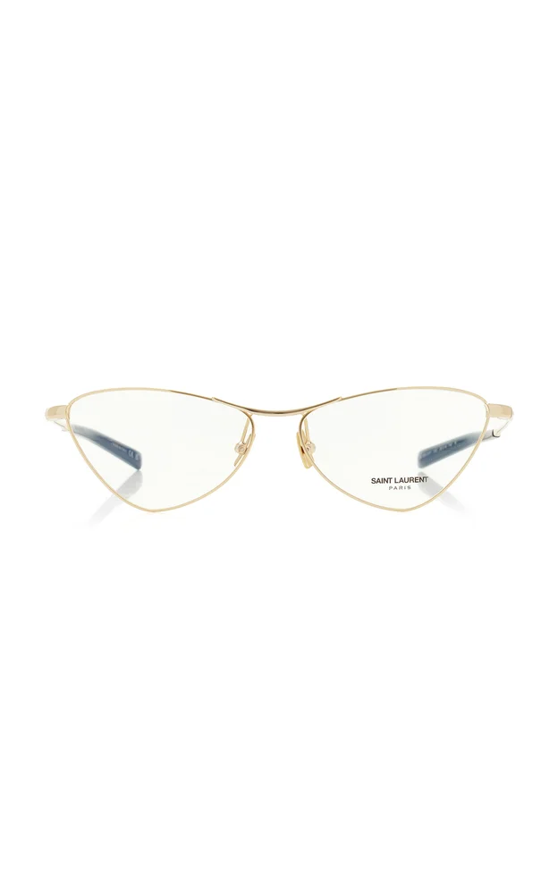 Cat-Eye Metal Glasses
