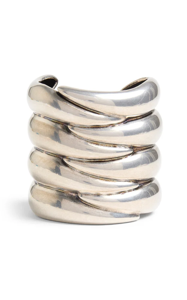 Cyclone Engraved Cuff Bracelet