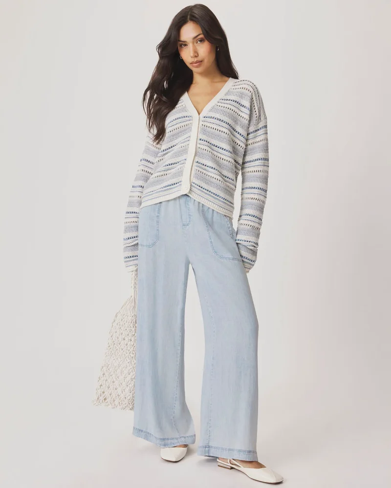Addison Striped Cardigan