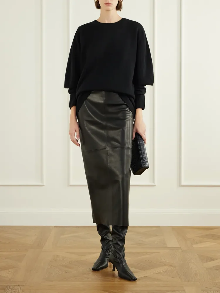 Cobain layered cashmere sweater