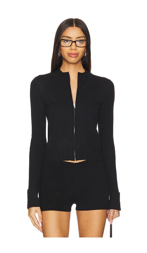 Carlinne Zip Up Sweater