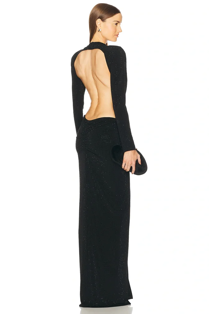 x REVOLVE Lucci Rhinestone Gown