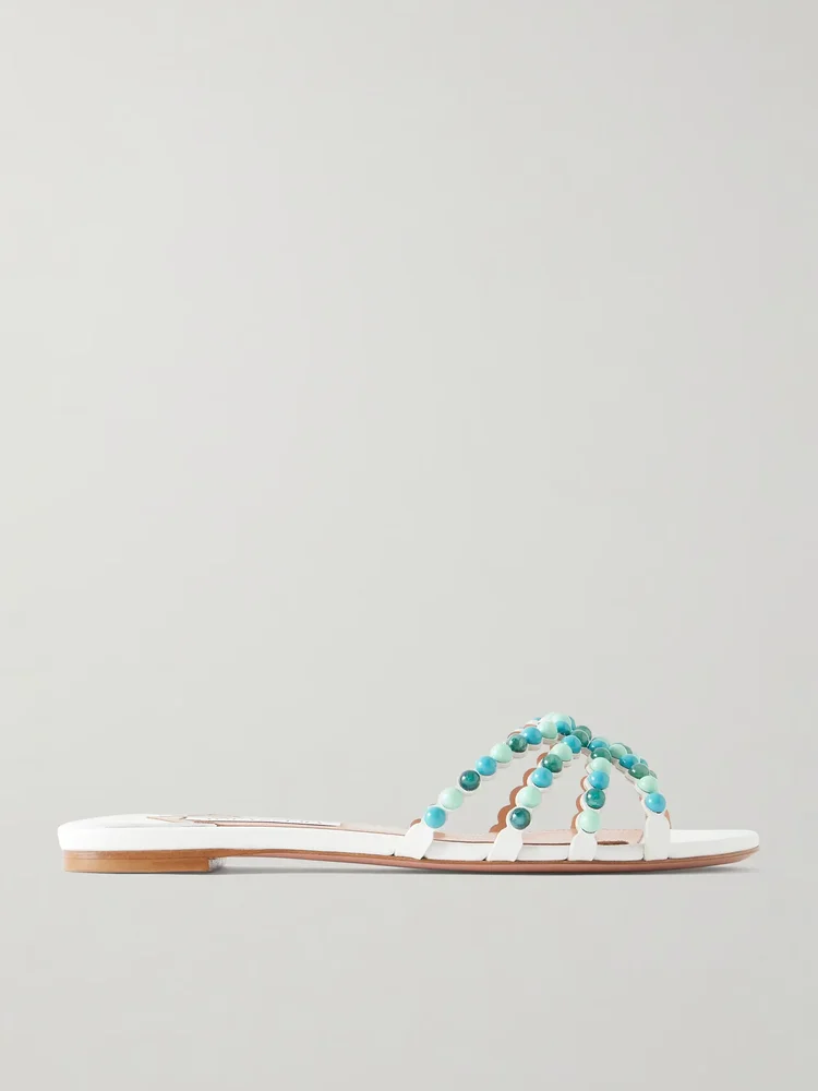 Gemma embellished leather sandals
