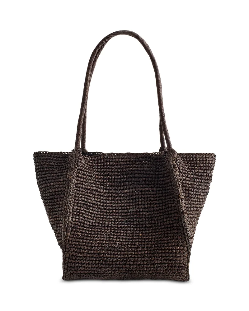 Lexington Small Raffia Tote