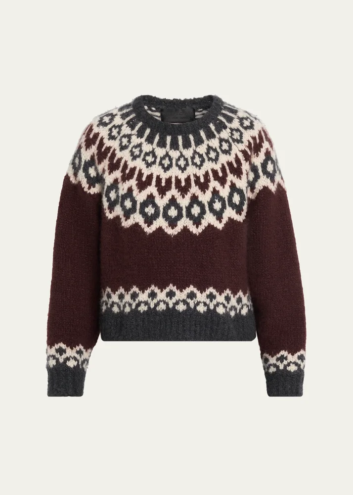Isaline Fair Isle Cashmere Sweater