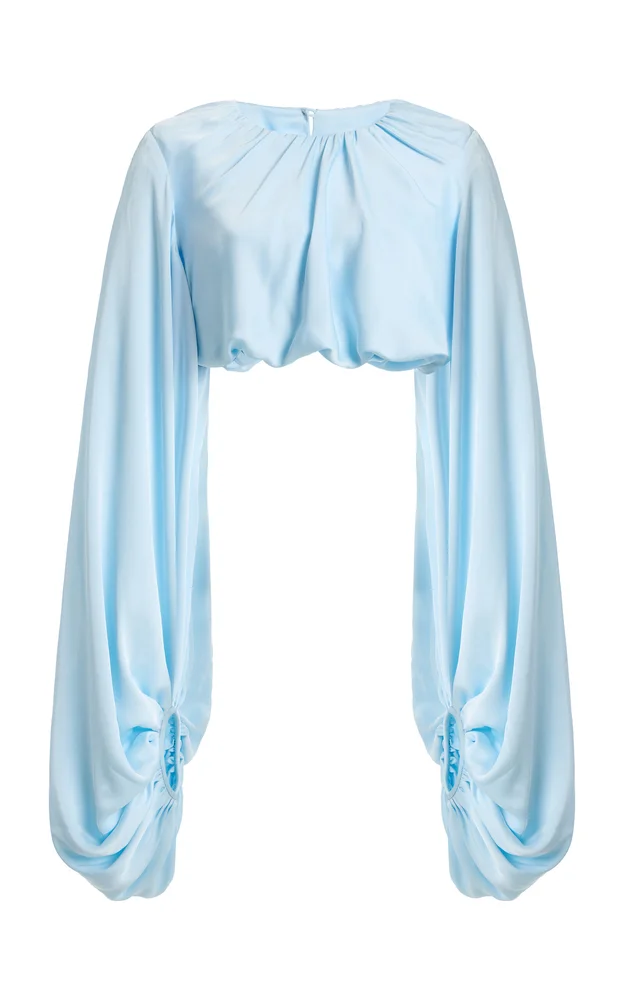 Exclusive Valda Satin Top