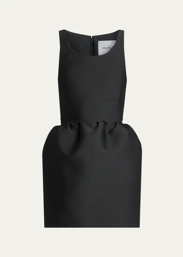 Bell Sleeveless Mini Dress