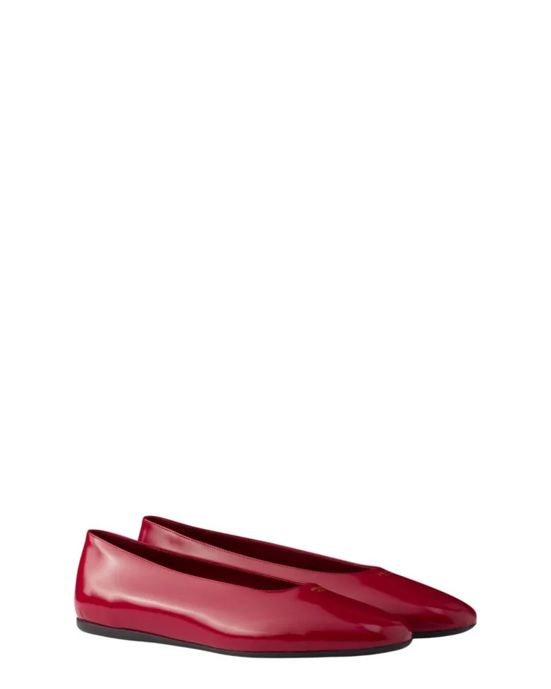 Women's Brushed Leather Ballerinas