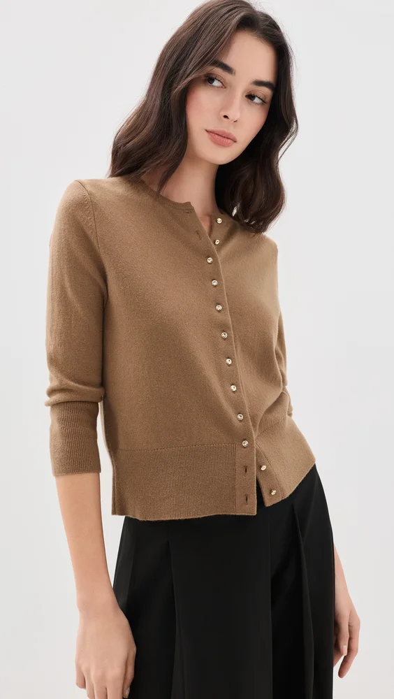 Metal Button Cardigan