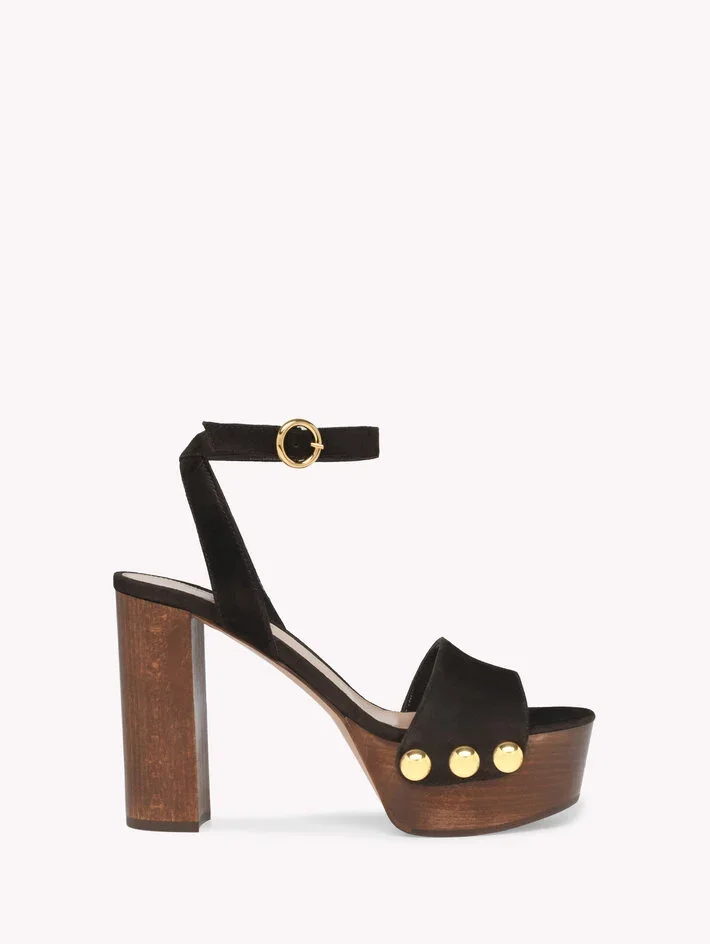 Ardéa Suede Platform Sandals