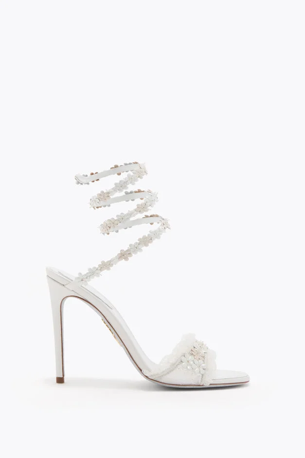 Bloom White Sandal 105