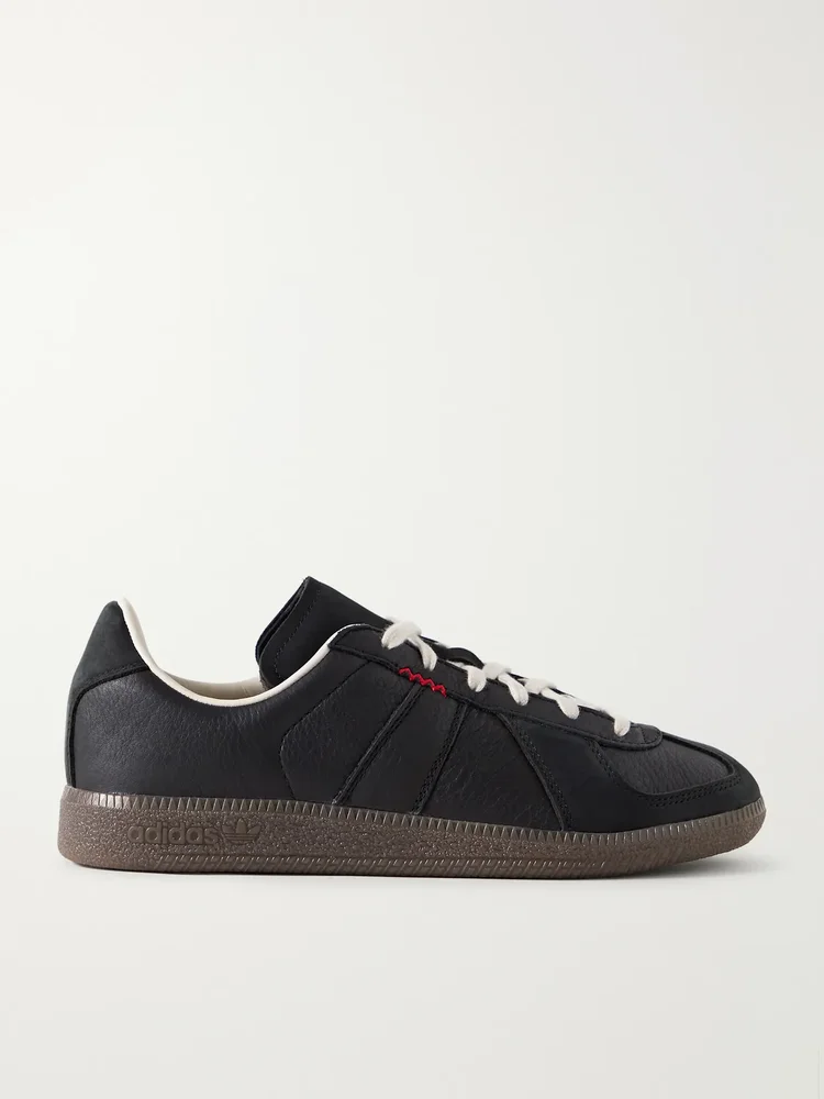 HArtcopy BW Army leather sneakers