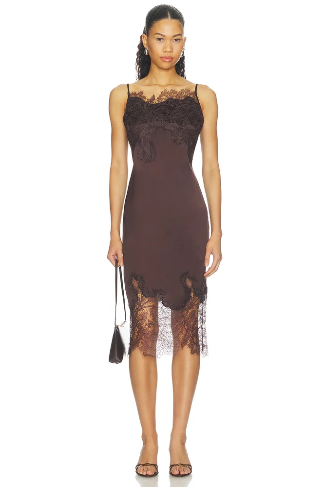 Lucia Lace Midi Dress