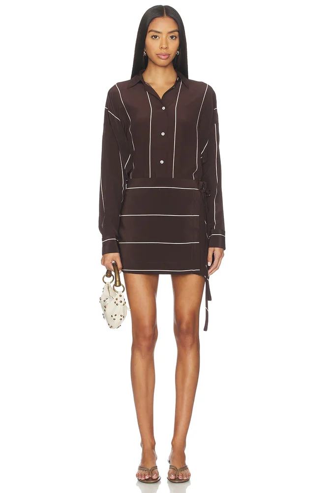 Orta Silk Mini Dress