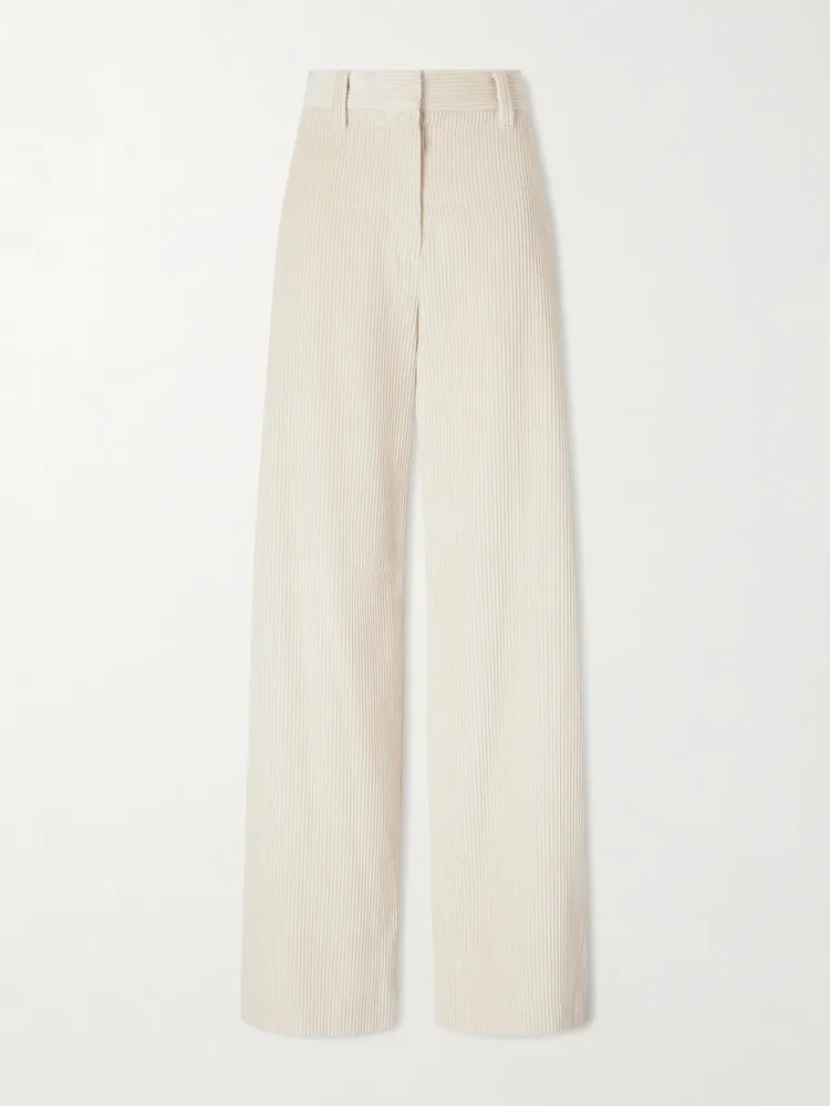 BRUNELLO CUCINELLI Cotton wide-leg pants