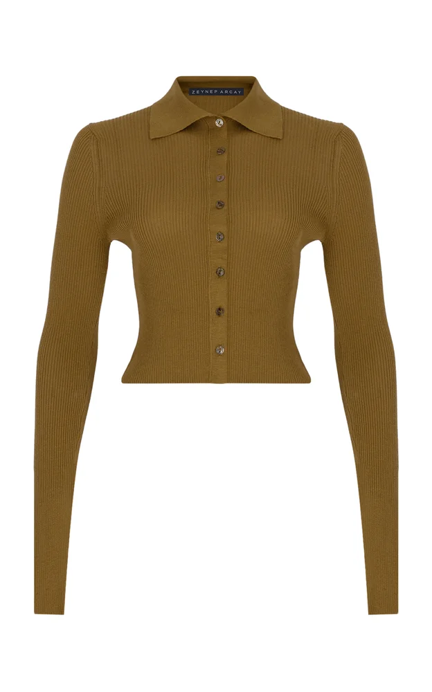 Semi Sheer Knit Top