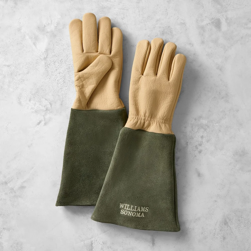 Green Garden Gloves