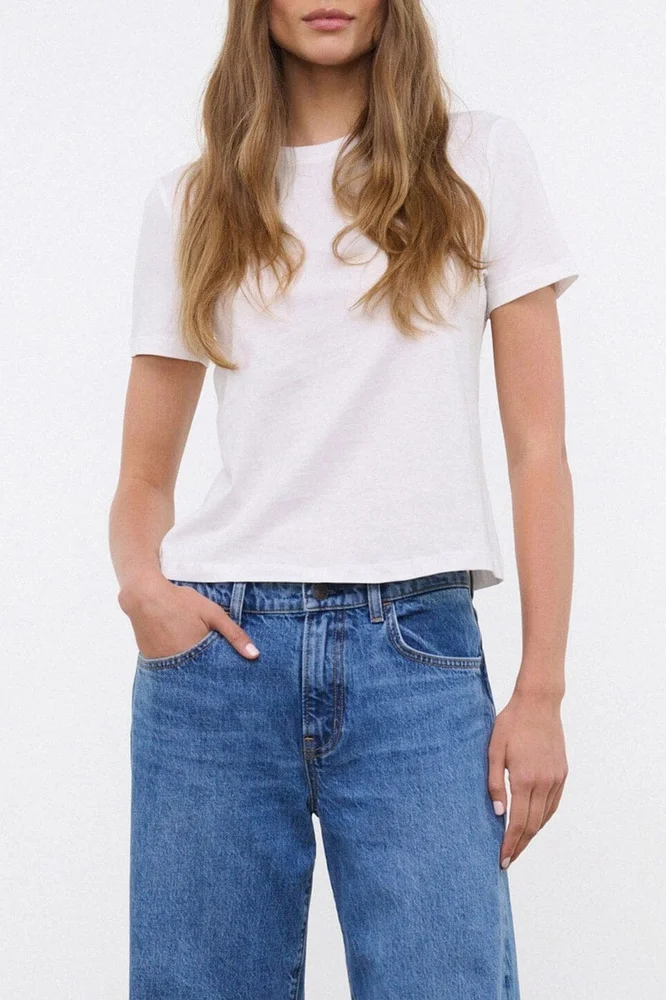 CREW NECK T SHIRT