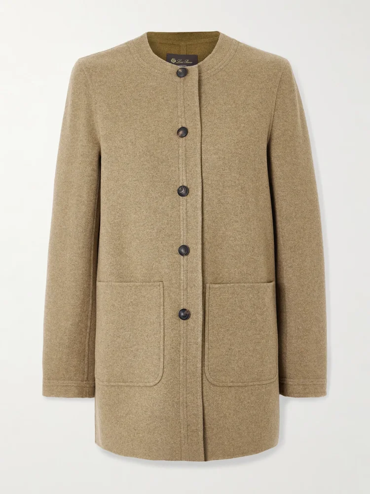 Kiri cashmere-blend coat