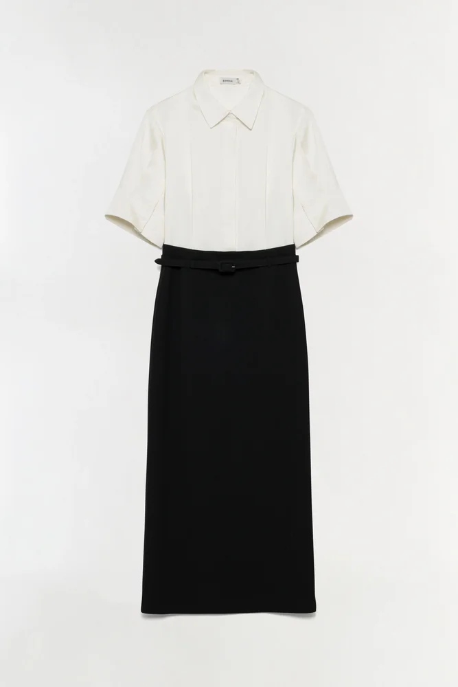 Alvera Midi Shirt Dress