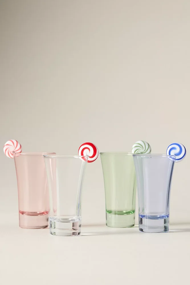 Mintie Boxed Shot Glasses, Set of 4