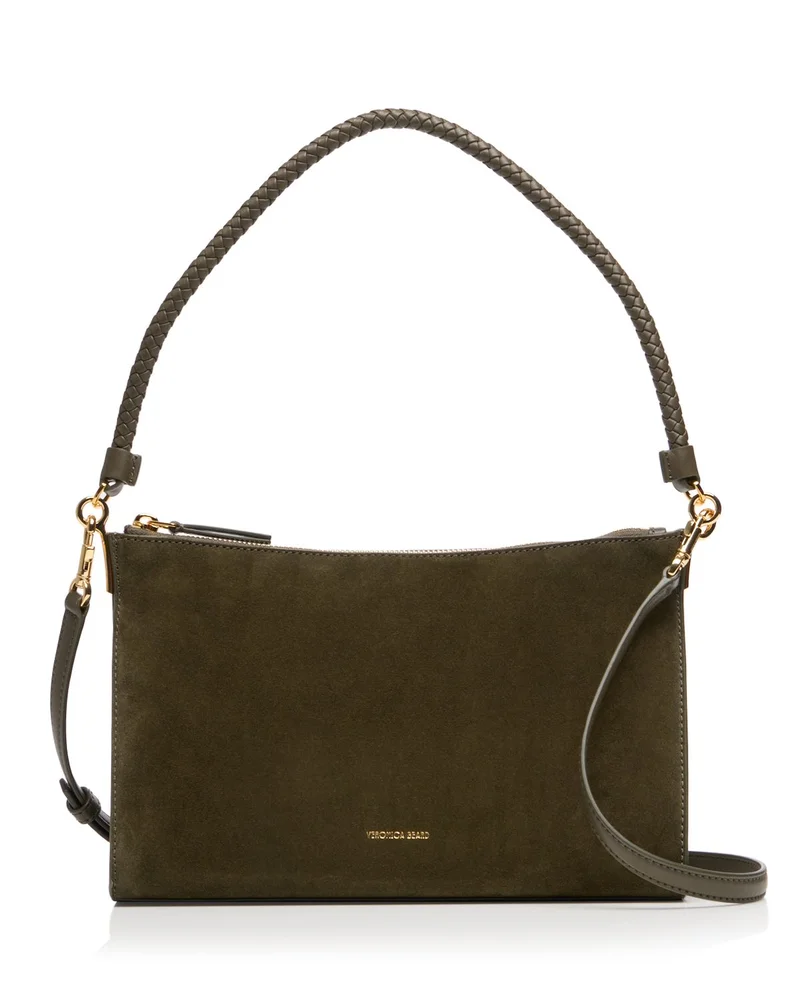 Vida Small Suede Shoulder Bag