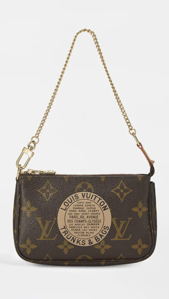 Louis Vuitton Trunks & Bags Pochette Mini Handbag