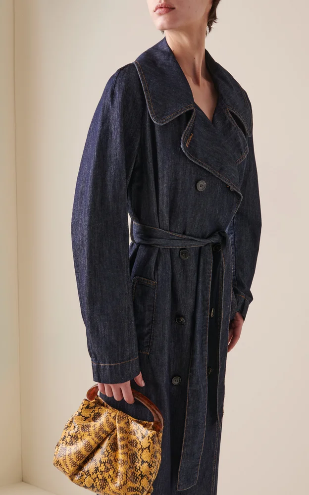 Rolanda Denim Trenchcoat
