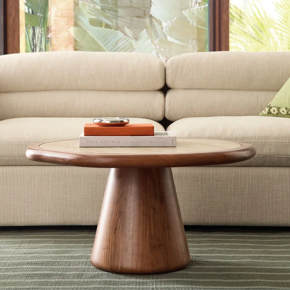 Emma Chamberlain Marble Coffee Table (32")