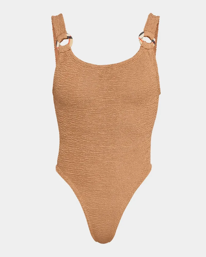 x Hunza G Domino One-Piece Swimsuit
