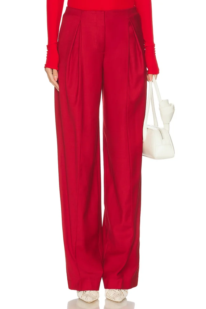 Twill Wide Leg