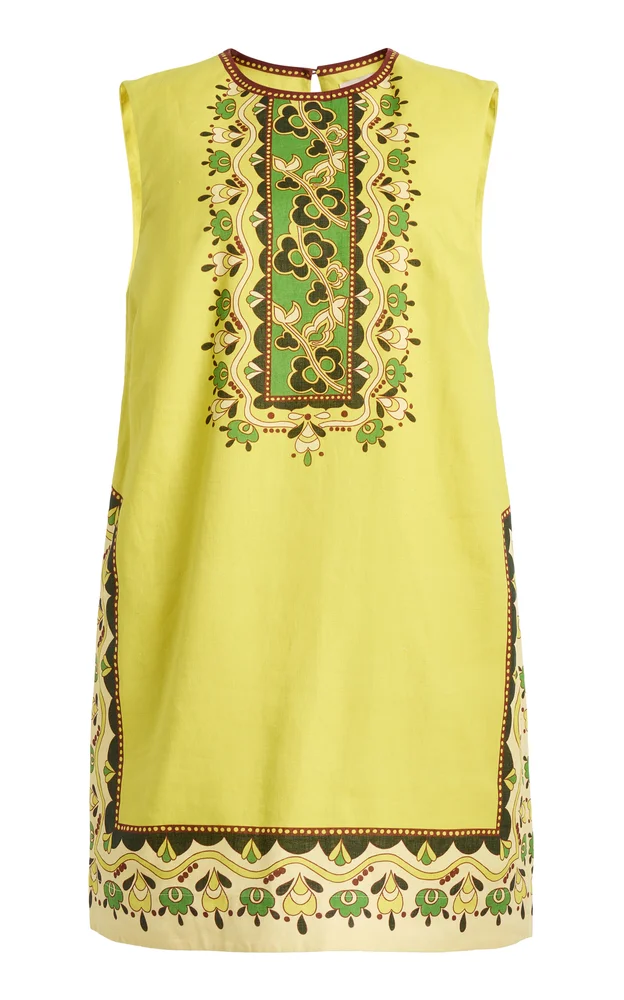 Bridgette Linen Mini Dress