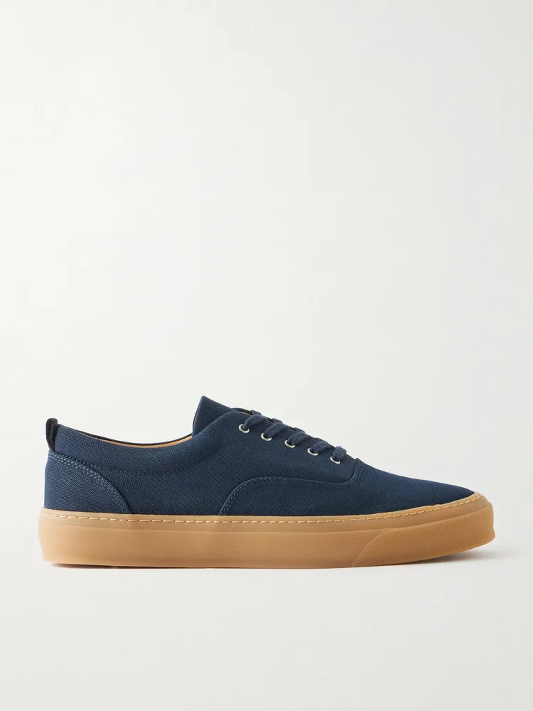 Classic Plimsoll Canvas Sneakers