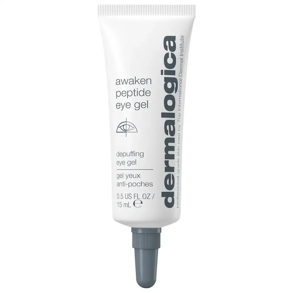 Awaken Peptide Depuffing Eye Gel, with Caffeine and Tetrapeptides for Puffiness, Dark Circles & Fine Lines