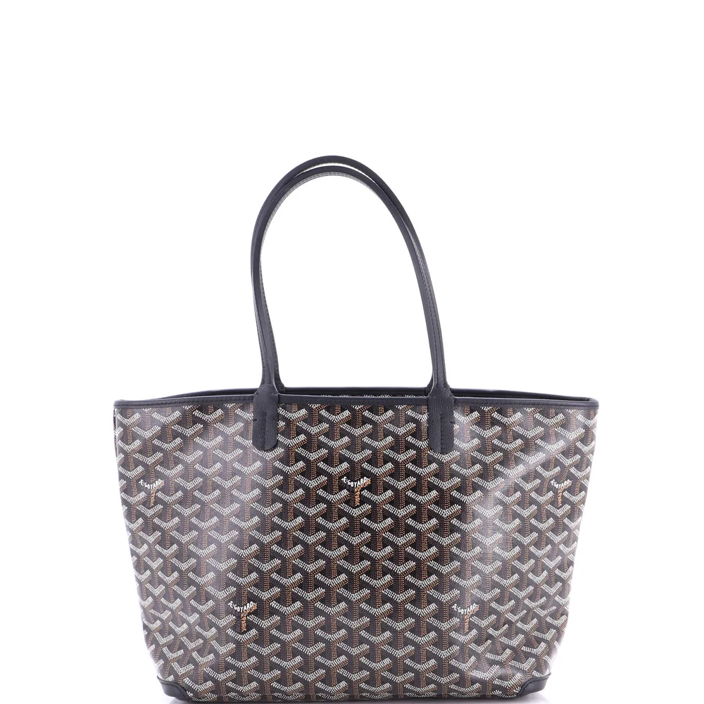 Artois Tote Coated Canvas PM in Black
