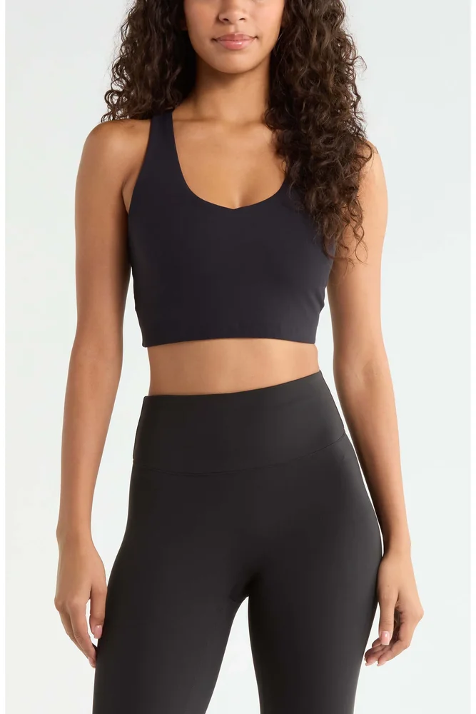 Studio Luxe Essential Racerback Sports Bra