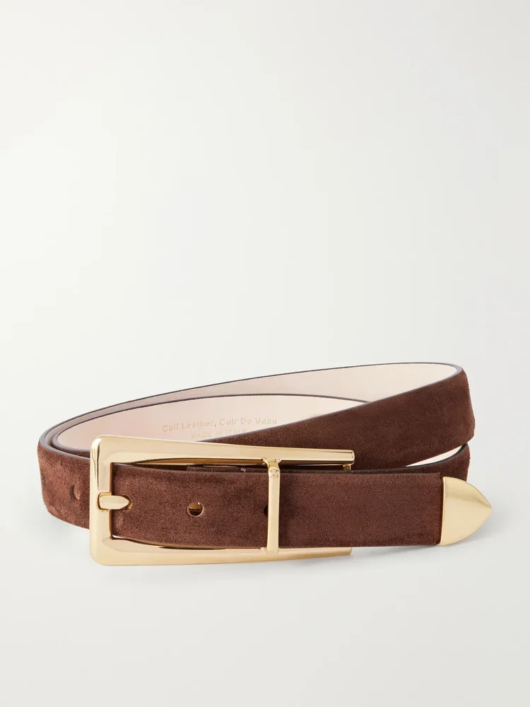 Mini Juergen suede belt