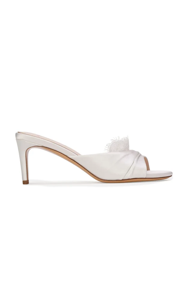 Lacey Satin Mules
