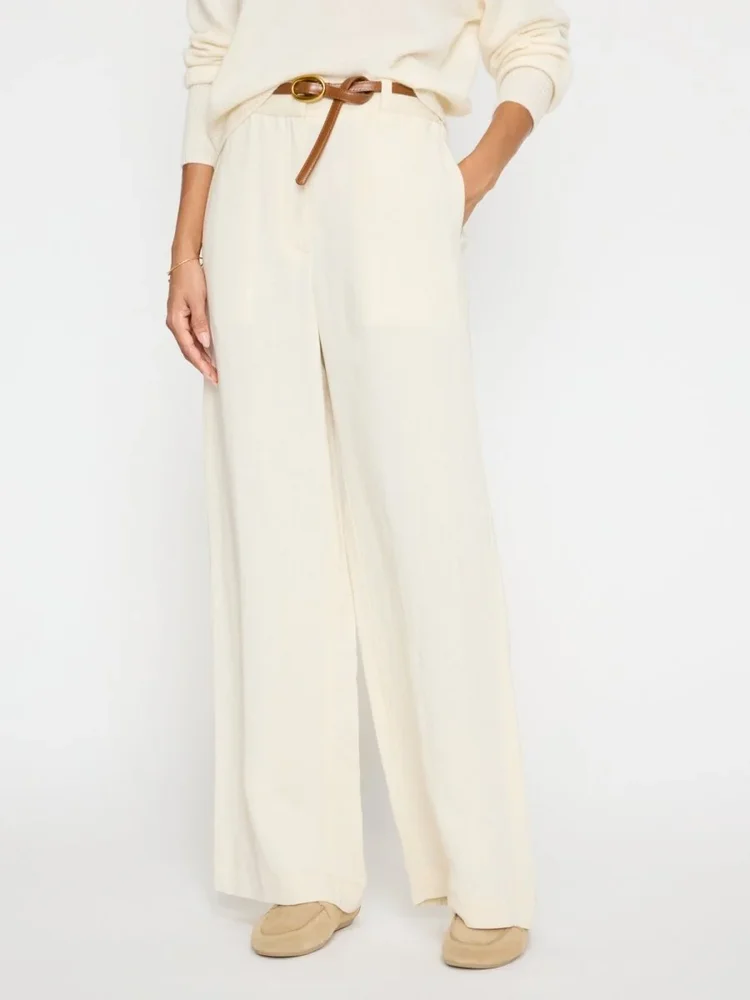 Women's Jules Pant in Egret | Brochu Walker