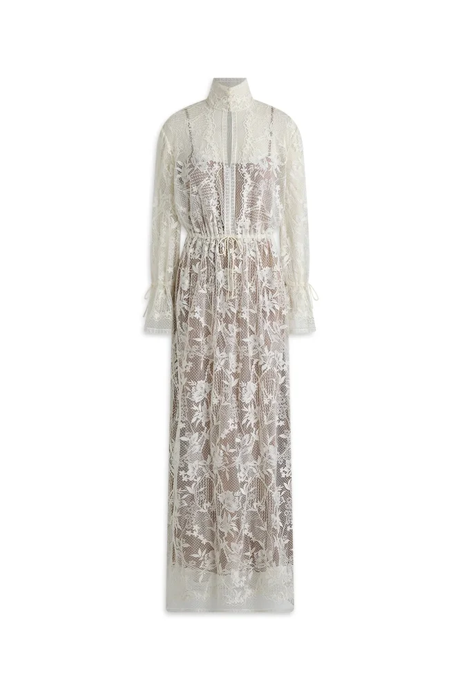 Lace Dress, Ivory